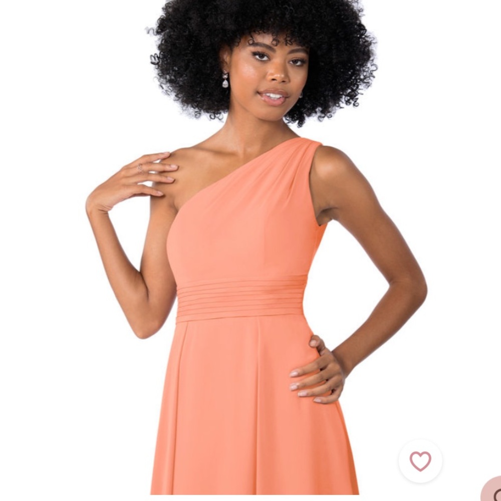 Azazie Dallas size 8 color sunset